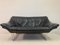 Italian Black Leather Sofa, 1970s 1