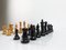 Pezzi degli scacchi vintage in legno, set di 32, Immagine 14