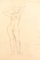 Jeanne Daour, Nuda, Disegno originale a matita, XX secolo, Immagine 1