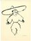Mino Maccari, The Scarecrow, Original Tempera Drawing, 1960s 1