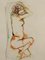 Leo Guida, Nude, Original Watercolor, 1960s 2