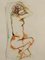 Leo Guida, Nude, Original Watercolor, 1960s, Image 2