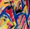 Giorgio Lo Fermo, colores abstractos, óleo sobre lienzo original, 1983, Imagen 3