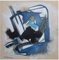 Giorgio Lo Fermo, Abstrakter Expressionismus, Original Öl auf Leinwand, 2021 1
