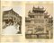 Unbekannt, antike Shanghai Architektur und Tempel, Original Albumen Druck, 1890er 1