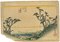 Utagawa Hiroshige, Shirasuga, Shiomi-Zaka Zu, Gravure sur Bois Originale, 1833/1834 1