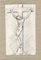 Unknown, Christ Crucifixion, Original Pencil, Early 20th Century 1