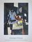 Affiche Offset Nature Morte avec Mandoline d'Après George Braque, 1986 1
