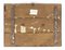 Relieve de latón sobre base de madera, de principios del siglo XX, Imagen 4