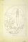 Leo Guida, The Knife, Dessin Original au Crayon, 1972 1
