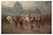 Louis Beraud, Ceremony of the Cuirassiers, Original Oil on Canvas, Early 20th Century, Image 1