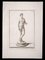 Carlo Nolli, Hermes als antike römische Statue, Original Radierung, 18. Jh 1