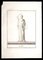 Giovanni Morghen, Antike Römische Statue, Original Radierung, 18. Jh 1