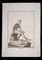 Nicola Fiorillo, Hermes, Ancient Roman Statue, Original Etching, 18th Century 1