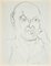 Raoul Dufy, Studio per autoritratto, Litografia originale, anni '30, Immagine 1