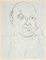 Raoul Dufy, Study for Self-Portrait, Original Lithographie, 1930er 1