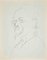 Raoul Dufy, Study for Self-Portrait, Original Lithographie, 1930er 1