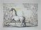 Domenico Purificato, Horse, Original Lithograph, 1970s 1