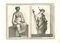 Giovanni Morghen, Estatuas romanas antiguas, Grabado original, siglo XVIII, Imagen 1