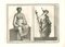 Giovanni Morghen, Statues Romaines Antiques, Gravure Originale, 18ème Siècle 1