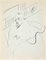Desconocido, Estudio para autorretrato, Litografía original, años 30, Imagen 1