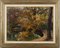 Gerhard Haenisch, Autumn Forest, Original Oil on Plate, 19th Century 1