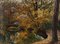 Gerhard Haenisch, Autumn Forest, Original Oil on Plate, 19th Century, Image 2