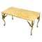 Vintage Brass and Marble Table, Italy, 1960s 1