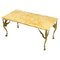 Vintage Brass and Marble Table, Italy, 1960s, Image 1