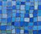Giorgio Lo Fermo, Retículo azul, Oleo original sobre madera, 2020, Imagen 2