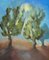 Roberto Cuccaro, Moonlight, Original Oil on Canvas, 2000s 1