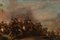Unknown, Battle Scene, 18th Century, Oil on Canvas, Framed 2