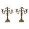 French Candleholders, 19th Century, Set of 2 1