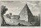 After Giuseppe Vasi, Piramide, Porta S.Paolo, Etching, 18th Century, Image 1