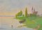 Unknown, View of Reichenau, Original Watercolour, 1945, Image 1