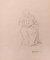 Pierre Georges Jeanniot, Figure, Original Pencil on Paper, Early 20th Century, Image 1