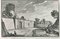 After Giuseppe Vasi, Porta Pertusa, Etching, Late 18th Century 1