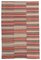 Vintage Striped Kilim Rug, Image 1