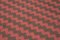 Roter Vintage Dhurrie Teppich, 2000er 5