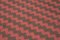 Tapis Dhurrie Vintage Rouge, 2000s 5