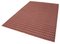 Tapis Dhurrie Vintage Rouge, 2000s 3