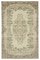 Vintage Turkish Beige Area Rug, Image 1