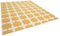 Yellow Pattern Dhurrie Rug 2