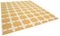 Yellow Pattern Dhurrie Rug, Image 2