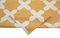 Yellow Pattern Dhurrie Rug, Image 6