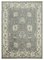 Beige Oushak Rug, 2000s, Image 1