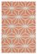 Orange Dhurrie Rug, 2000s 1