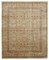 Beige Oushak Rug, 2000s, Image 1