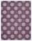 Purple Dhurrie Rug, 2000s 1