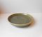 Graphic Green Danish Stoneware Bowl by Eva Staehr Nielsen for Saxbo, 1950s 2